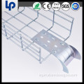 galvanized steel wire mesh cable tray with threaded rod(ce,rohs,sgs certificated)